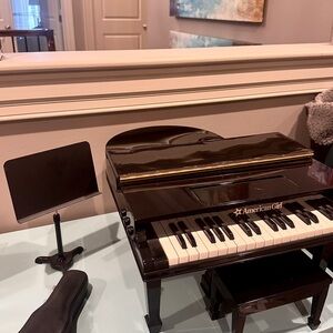 American Girl Doll Retired Baby Grand Piano